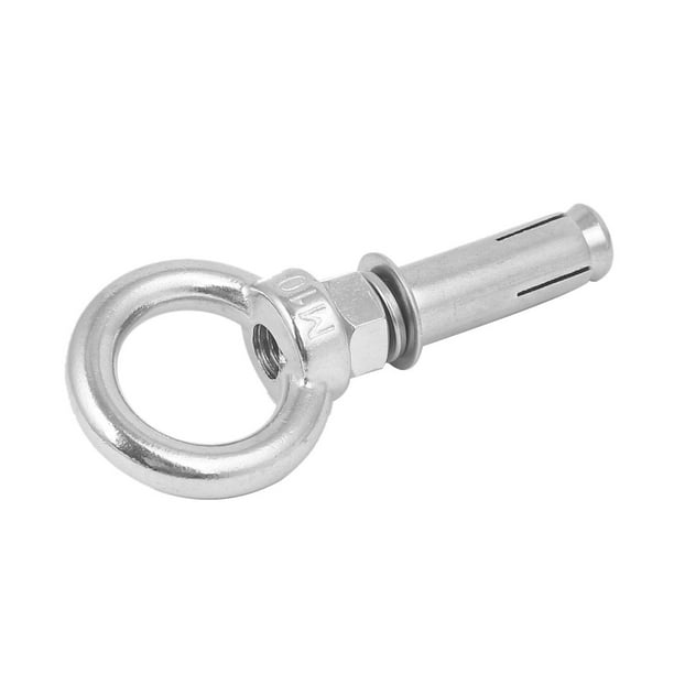 2Pcs Stainless Steel Raw Style Shield Anchor Eye Bolts M6 x 82mm,Silver 2Pcs Stainless Steel Raw Style Shield Anchor Eye Bolts M6 x 82mm,Silver